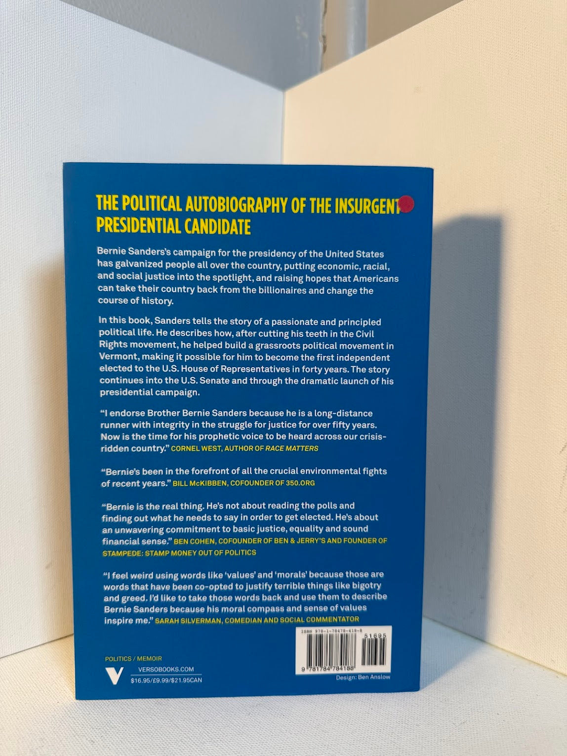 Outsider in the White House by Bernie Sanders