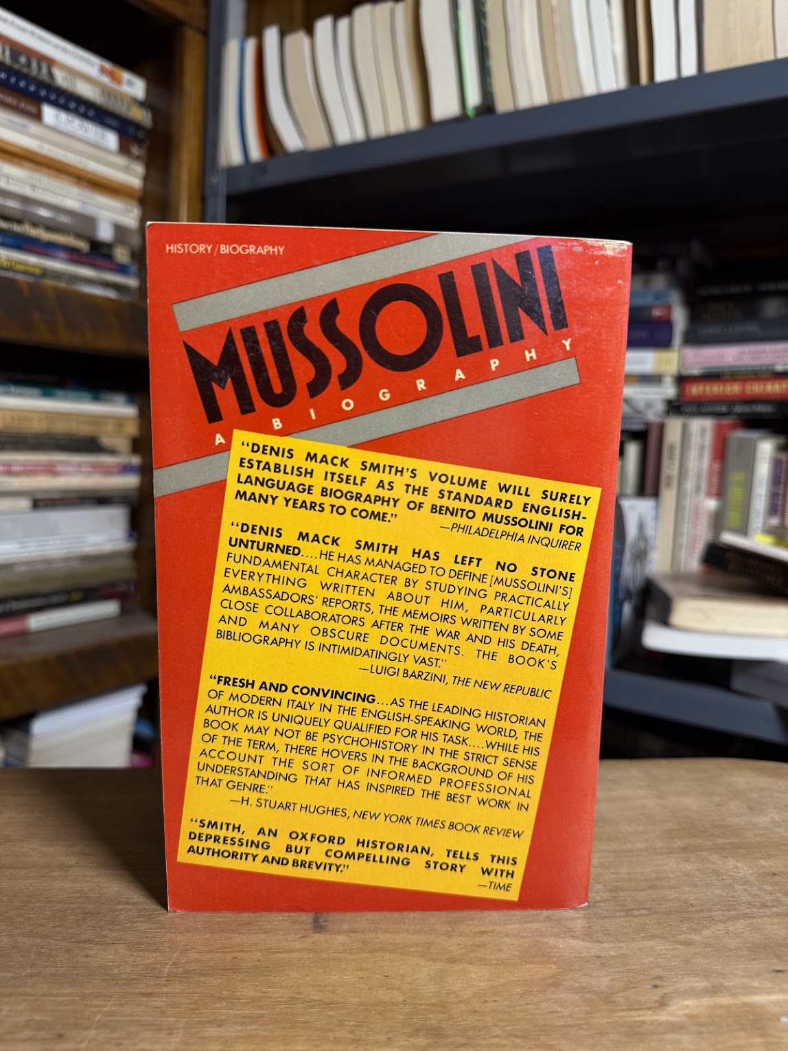 Mussolini - A Biography by Denis Mack Smith