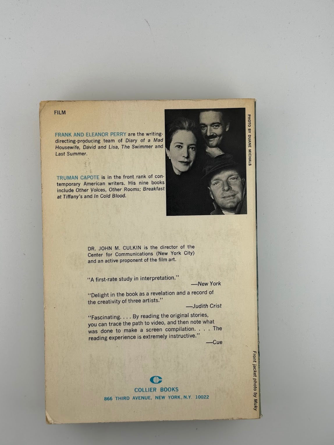 Trilogy by Truman Capote, Eleanor Perry + Frank Perry