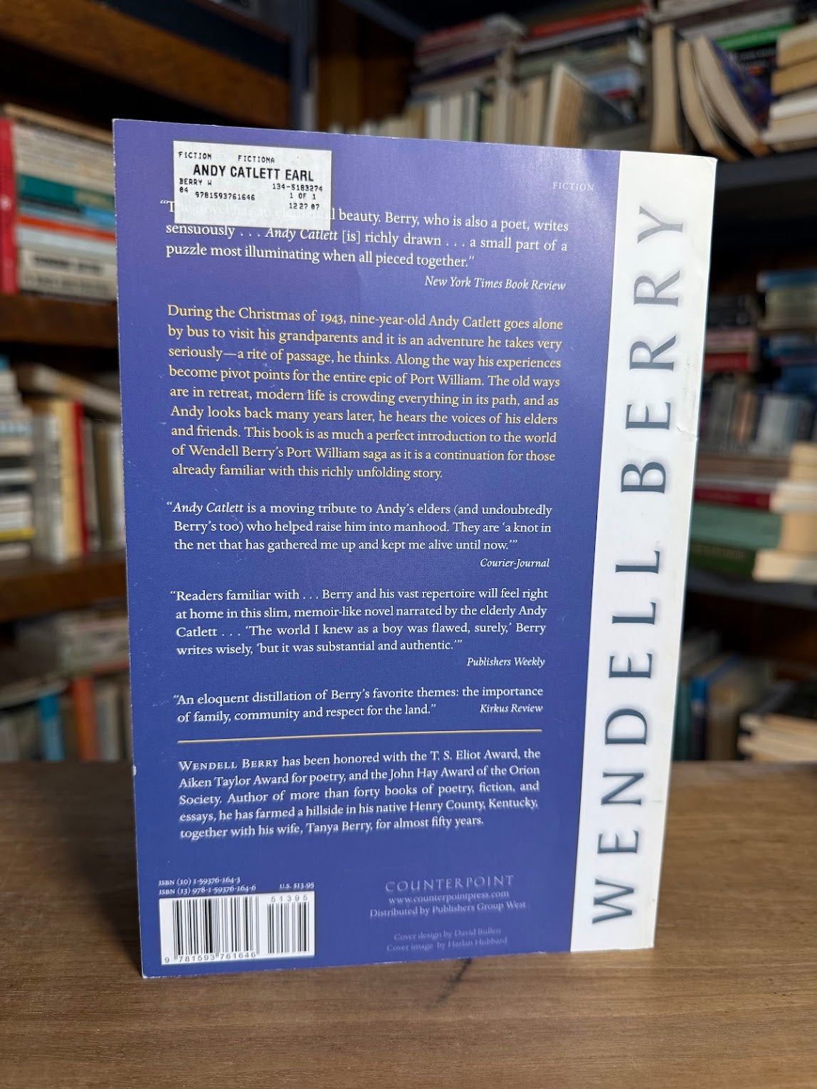 Andy Catlett Early Travels by Wendell Berry