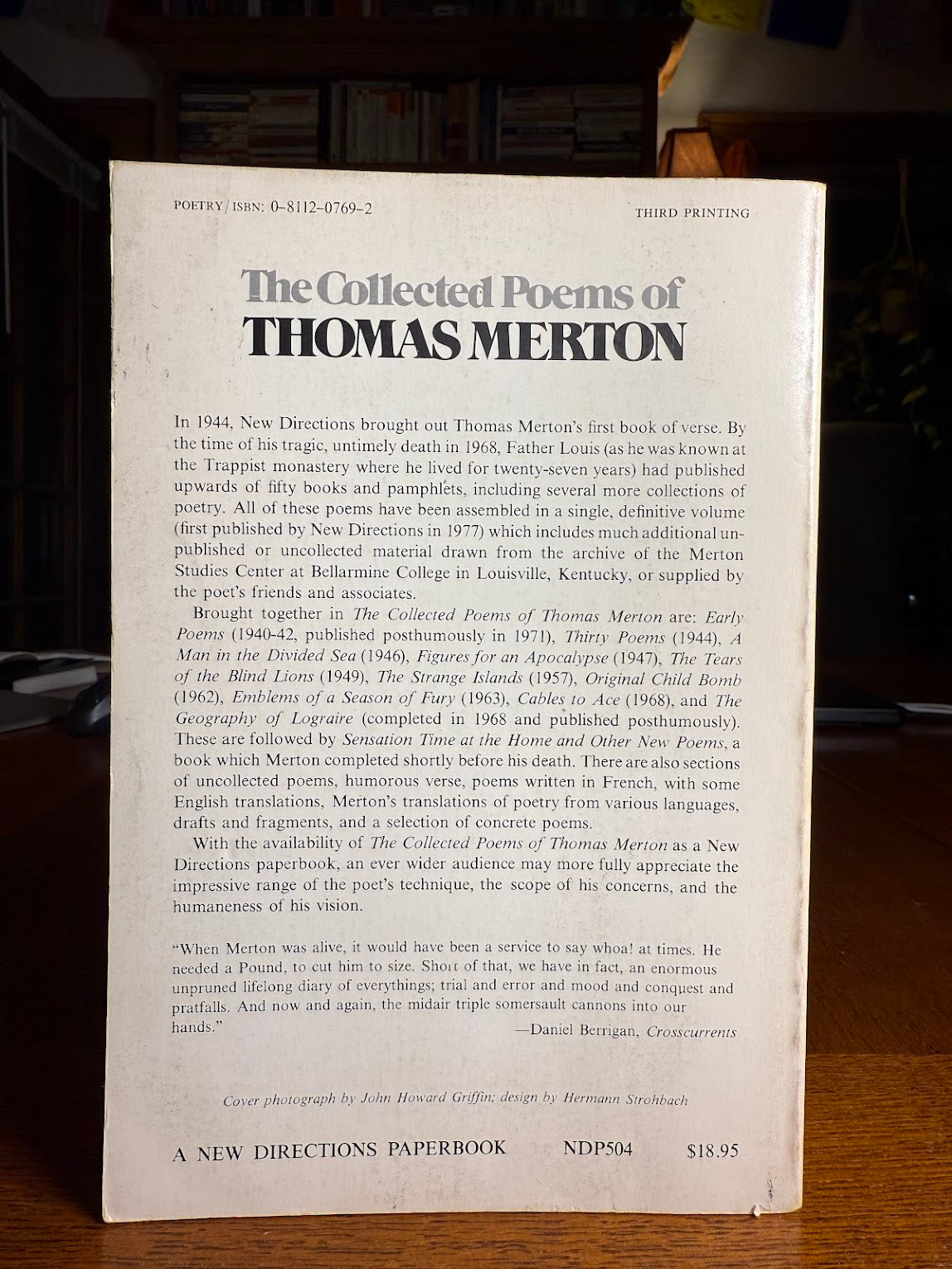 The Collected Poems of Thomas Merton