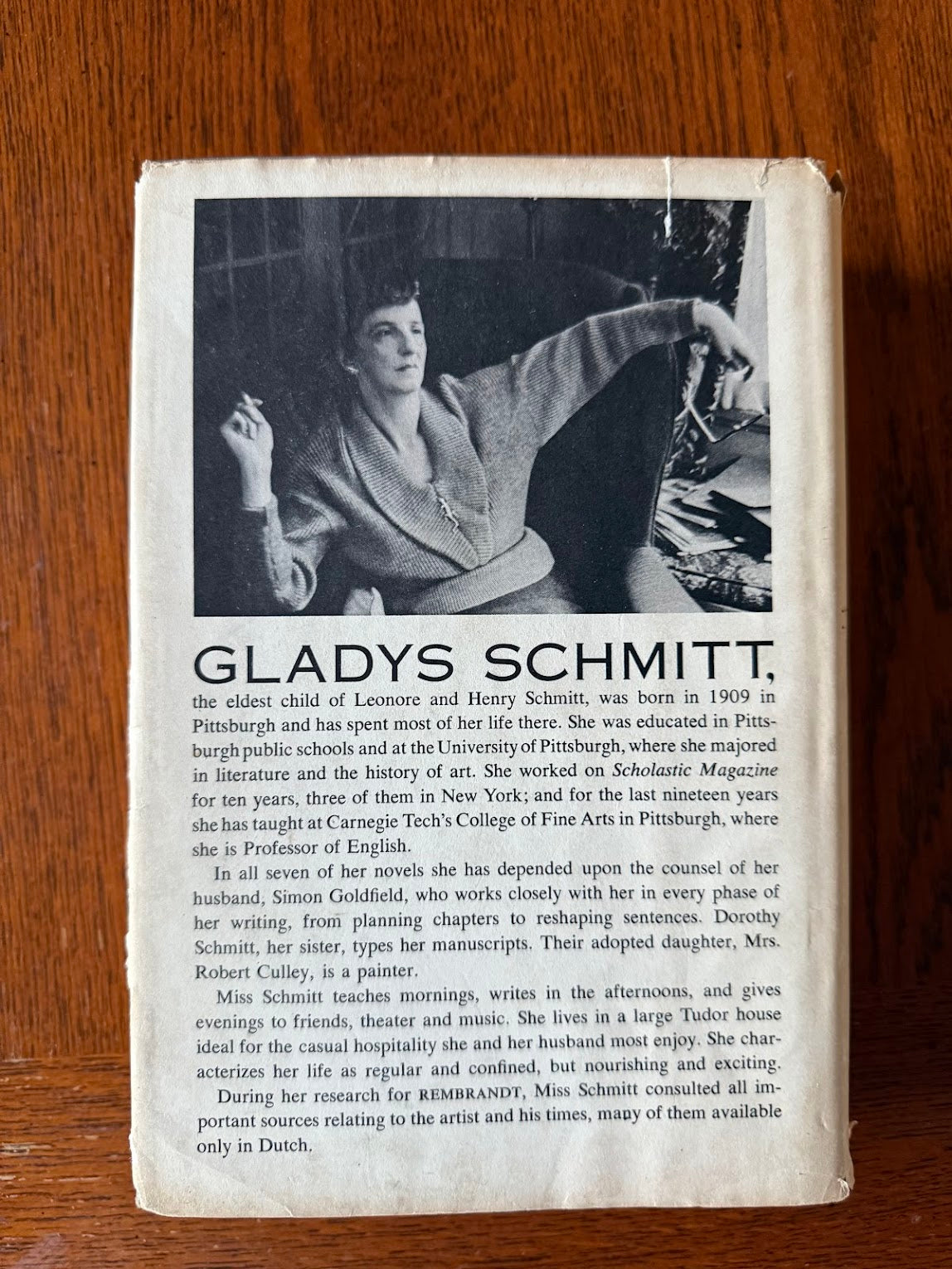 Rembrandt by Gladys Schmitt