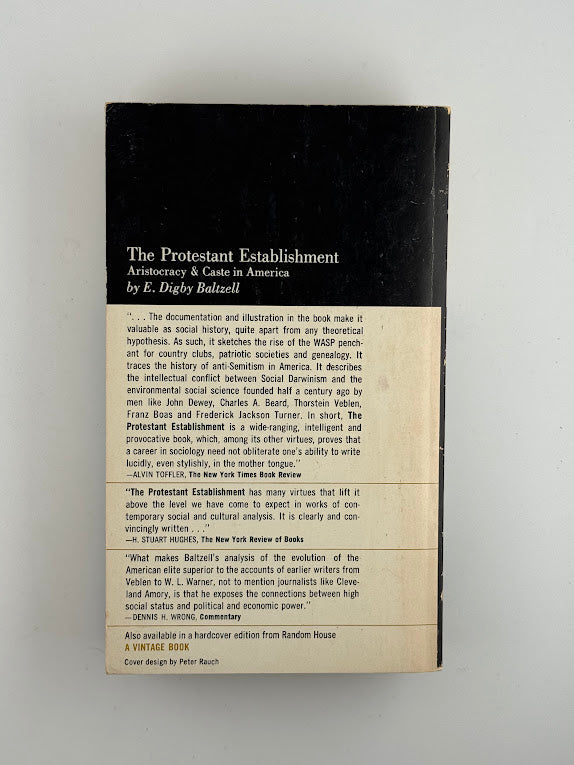 The Protestant Establishment by E. Digby Baltzell