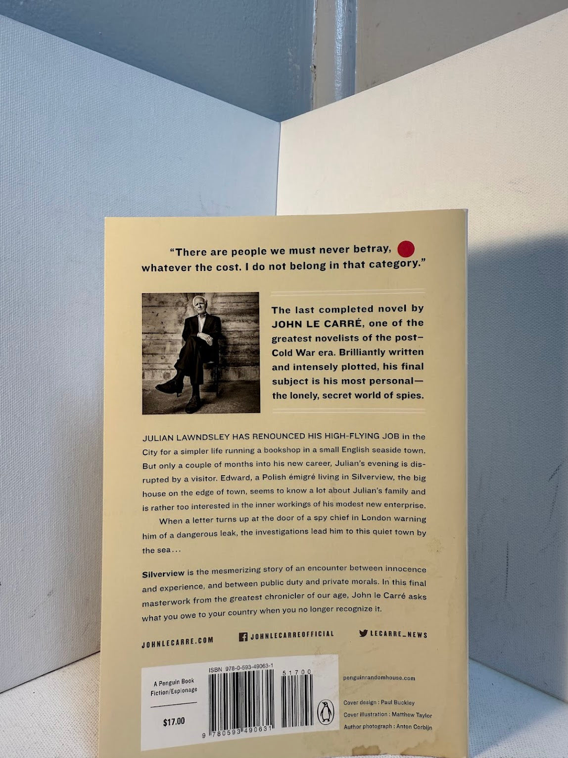 Silverview by John Le Carre