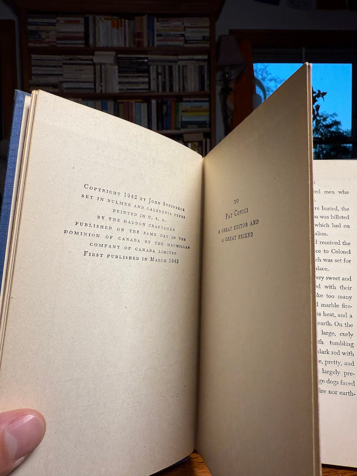 The Moon Is Down by John Steinbeck