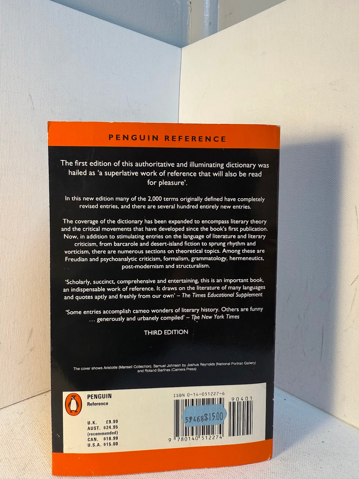 Dictionary of Literary Terms and Literary Theory by J.A. Cuddon