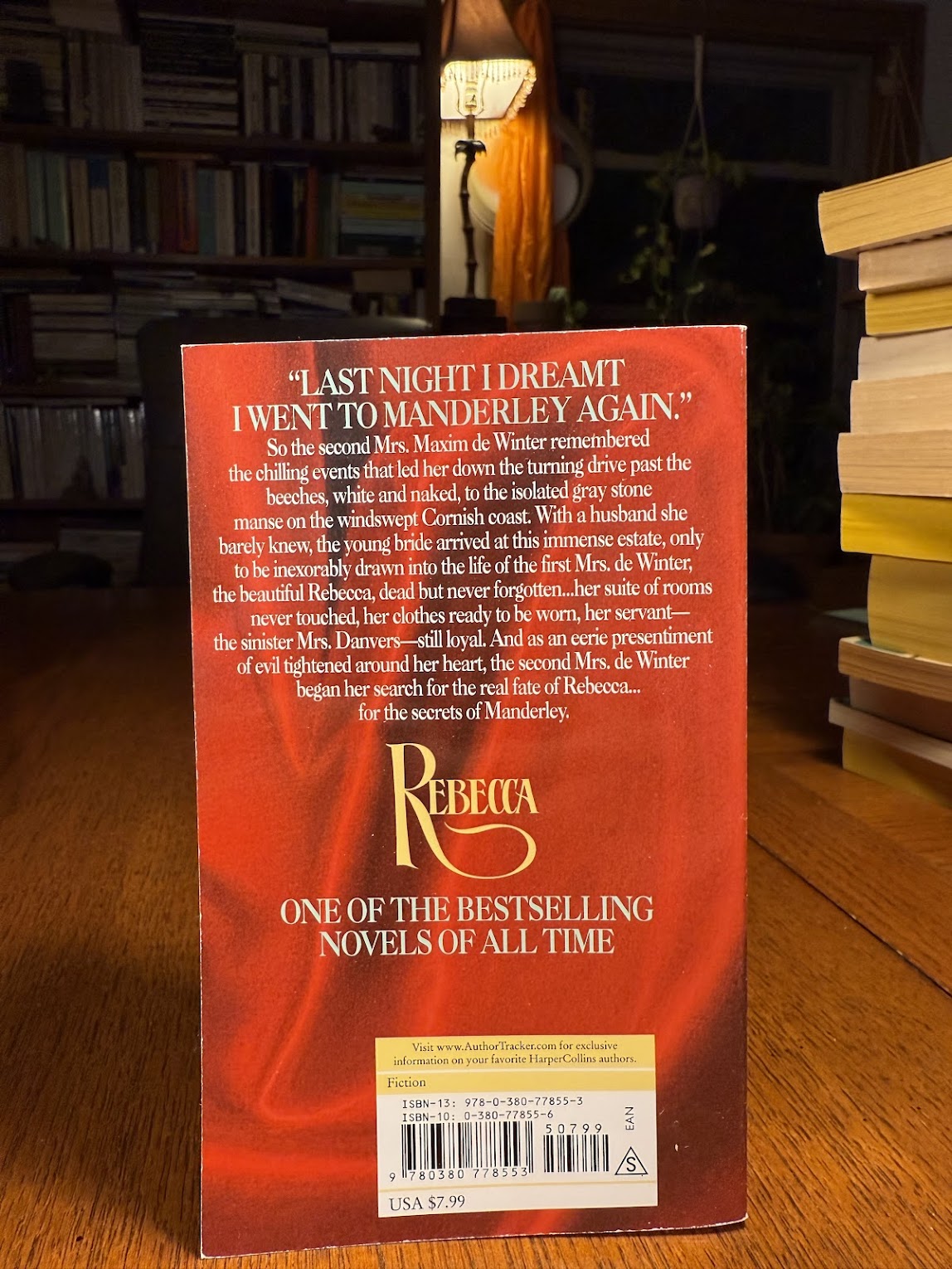 Rebecca by Daphne Du Maurier