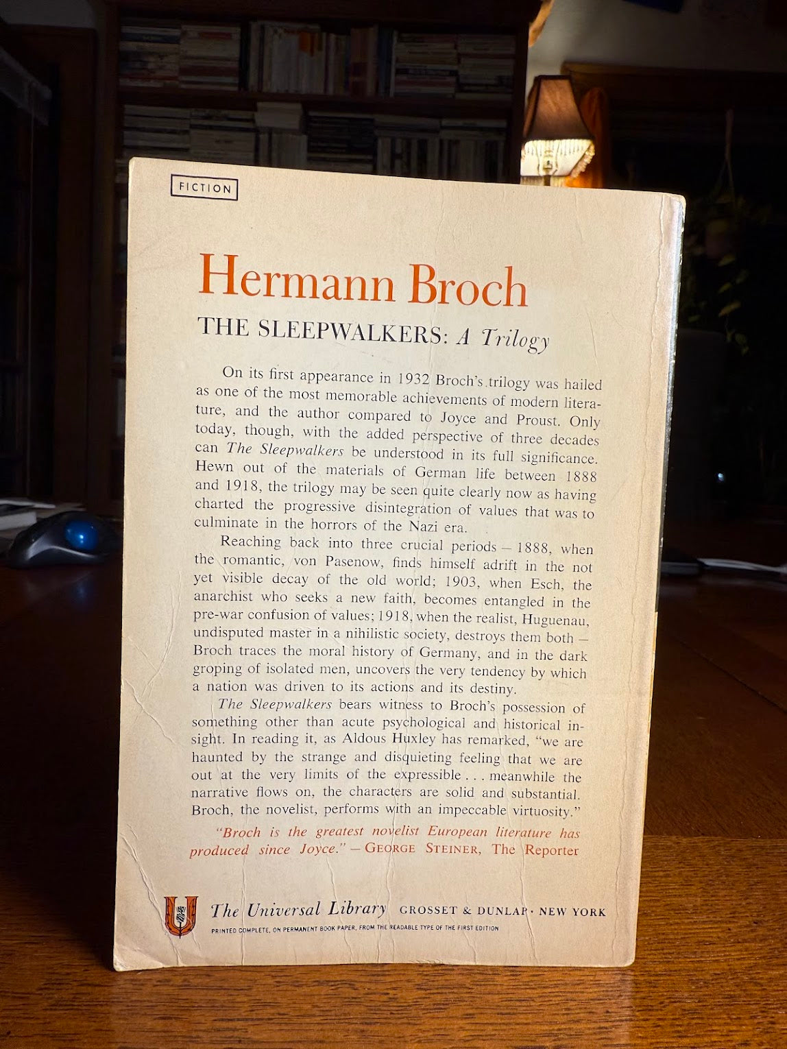 The Sleepwalkers by Hermann Broch