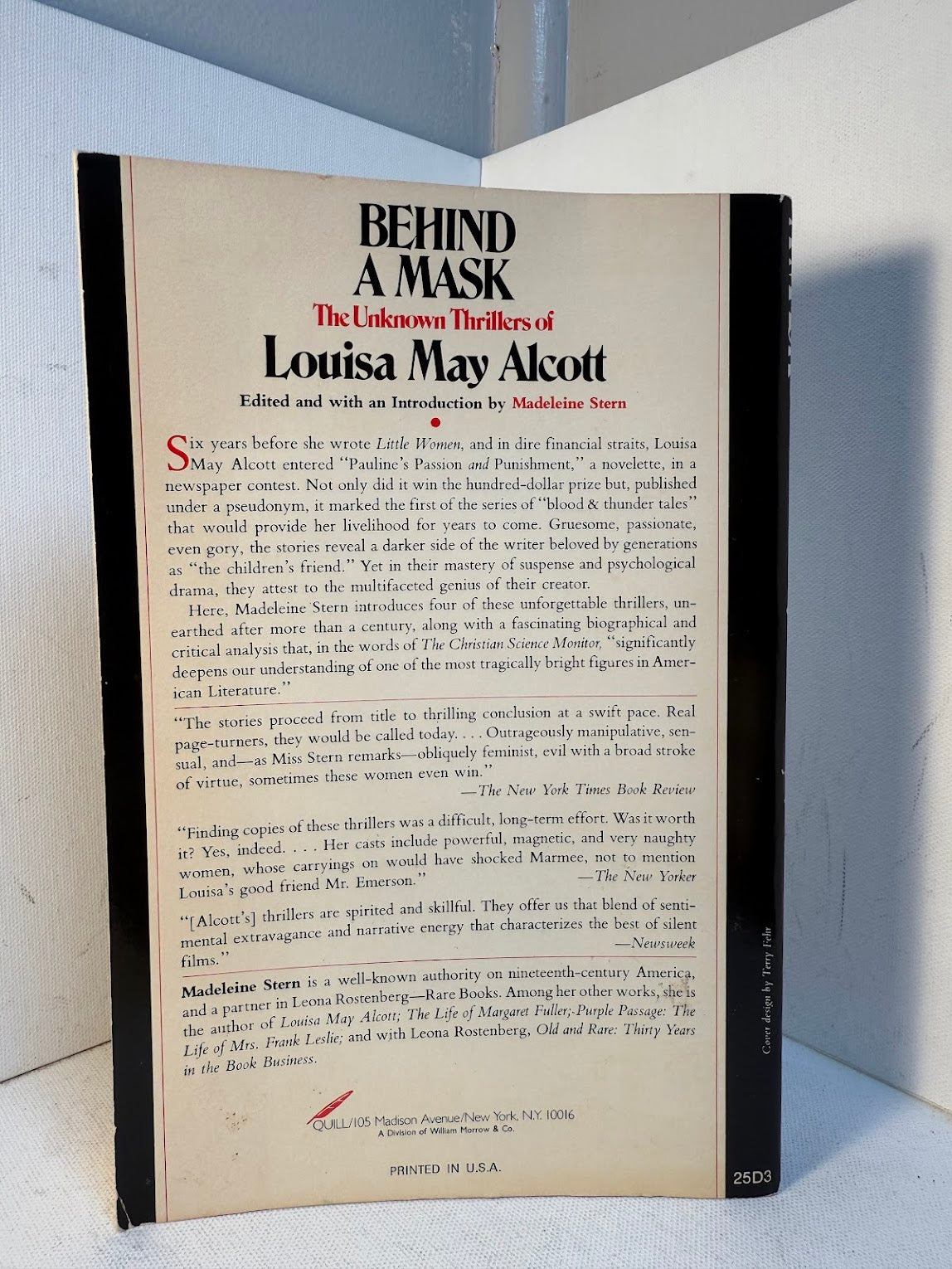 Behind a Mask - The Unknown Thrillers of Louisa May Alcott