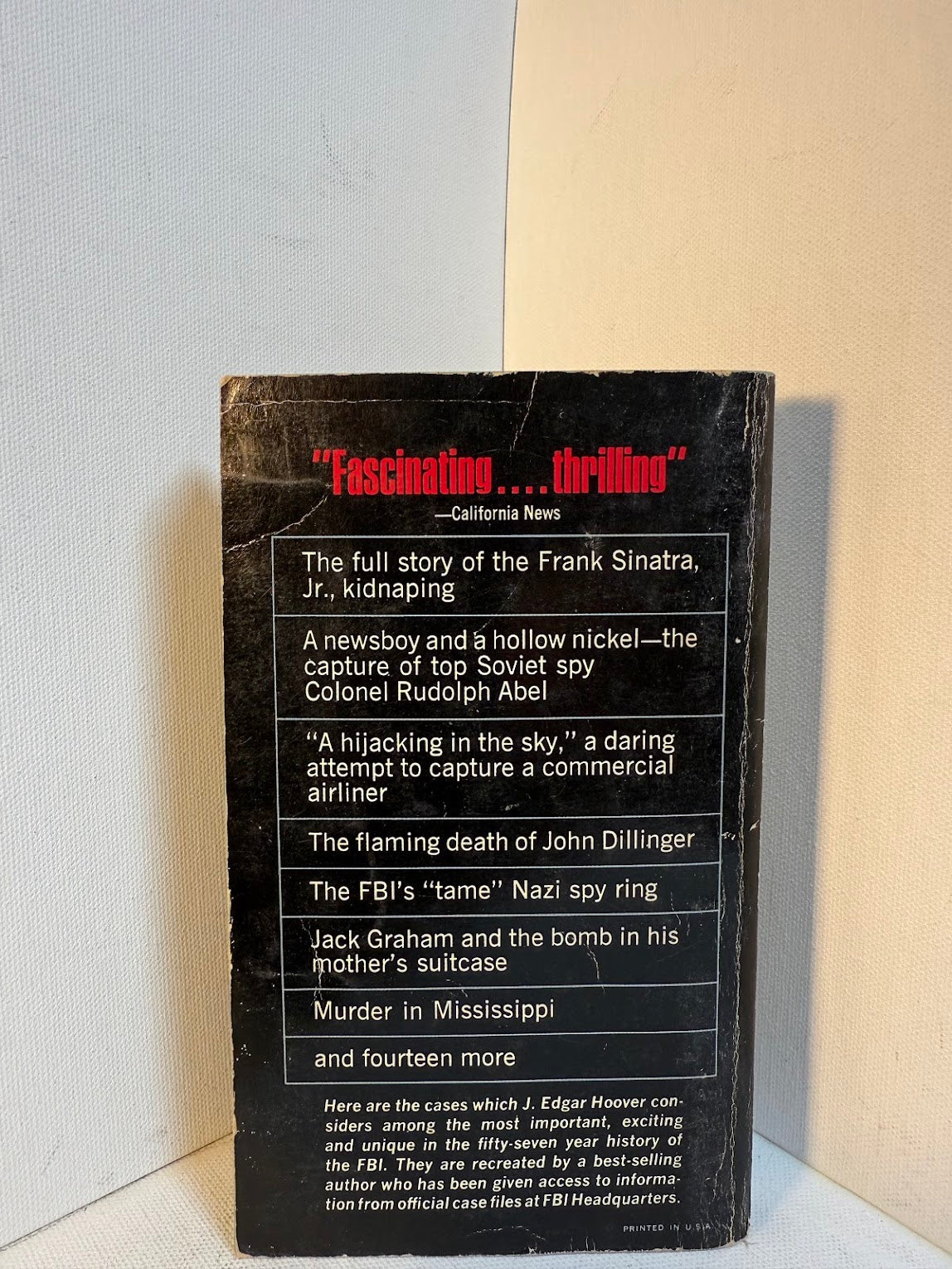 The FBI's Most Famous Cases by Andrew Tully