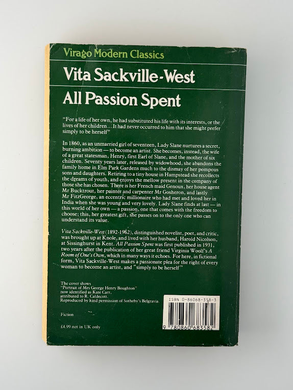 All Passion Spent by Vita Sackville-West