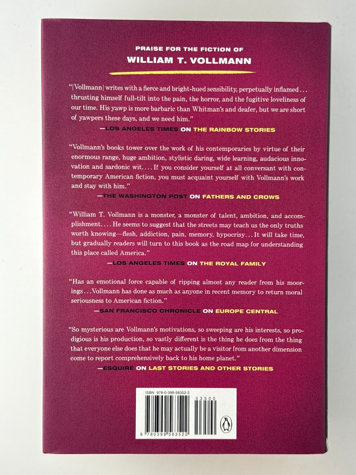 The Lucky Star by William T. Vollmann