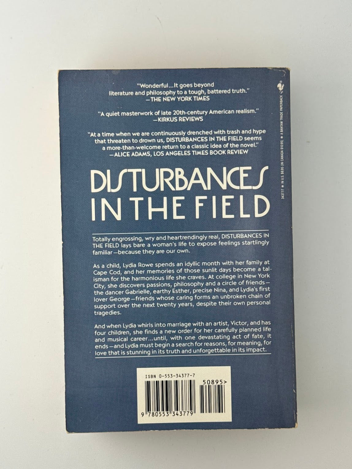 Disturbances in the Field by Lynne Sharon Schwartz