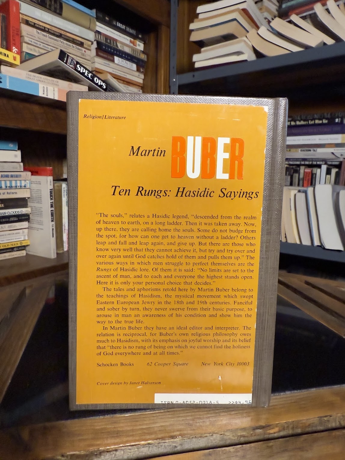 Ten Rungs: Hasidic Sayings by Martin Buber