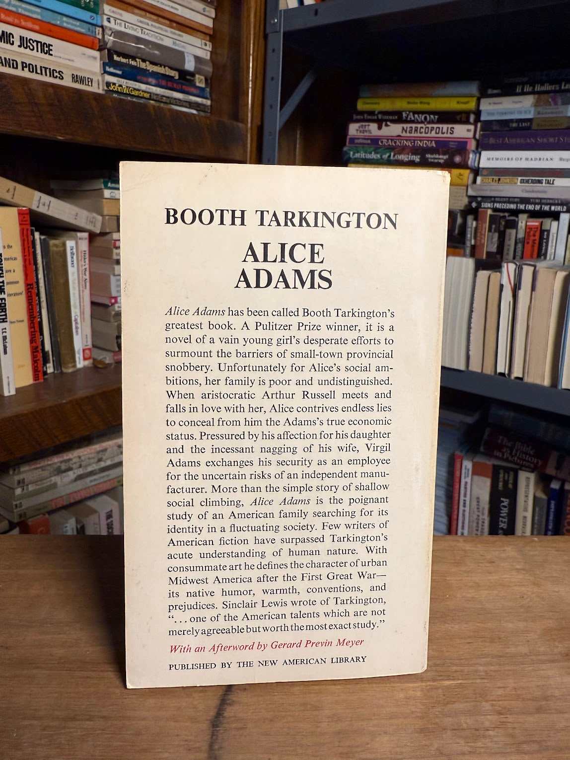 Alice Adams by Booth Tarkington