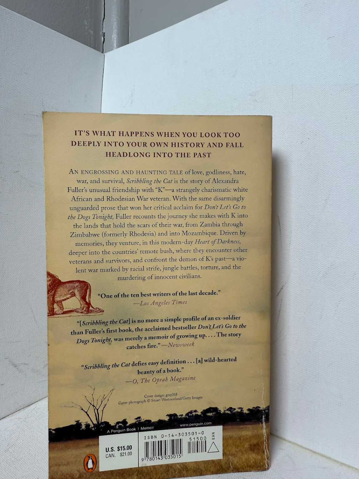 Scribbling the Cat by Alexandra Fuller