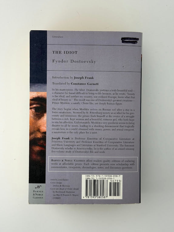 The Idiot by Fyodor Dostoevsky