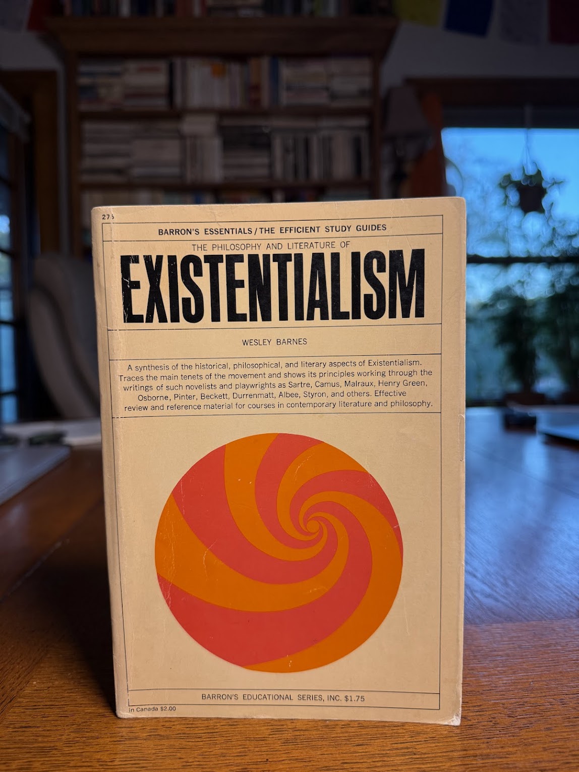 The Philosophy and Literature of Existentialism by Wesley Barnes