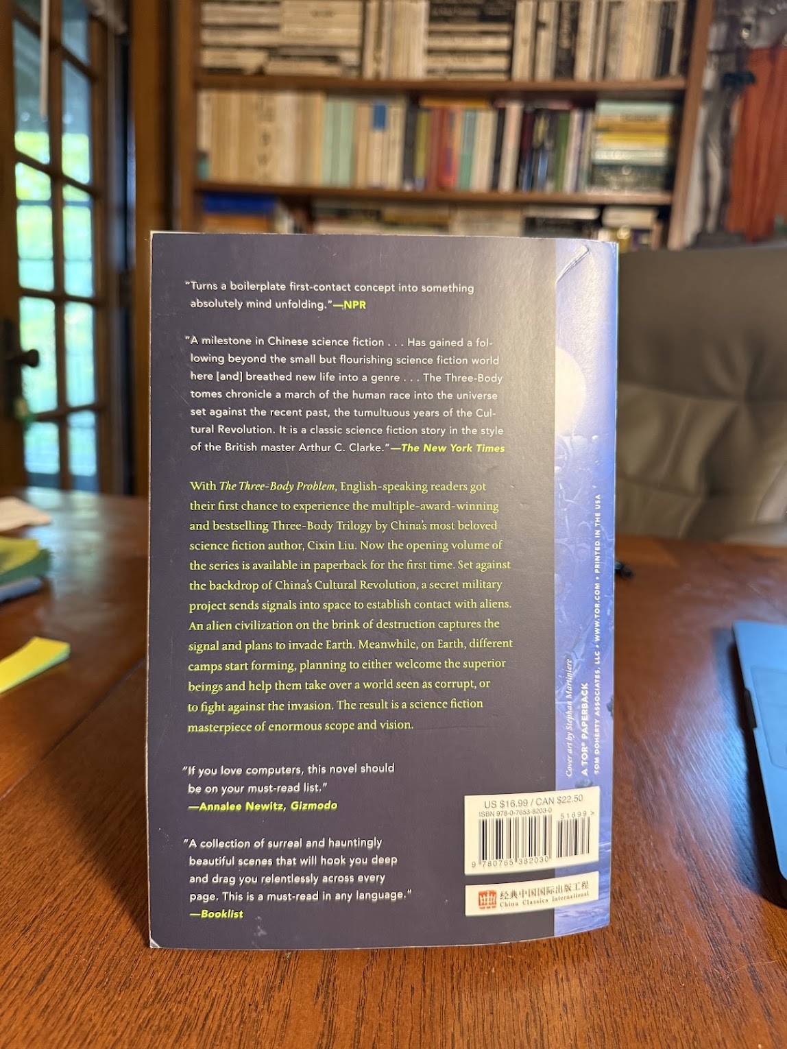 The Three-Body Problem by Cixin Liu