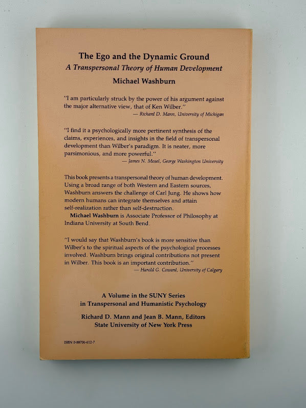 The Ego & The Dynamic Ground by Michael Washburn