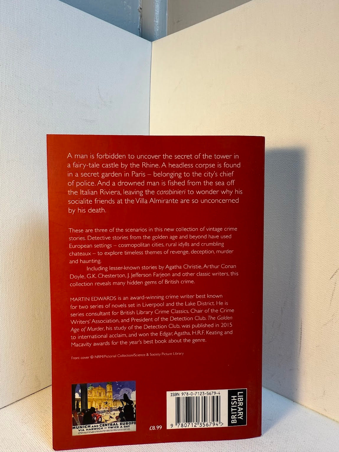 Continental Crimes edited by Martin Edwards