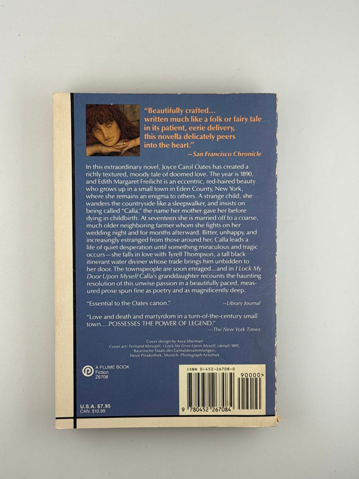 I Lock My Door Upon Myself by Joyce Carol Oates