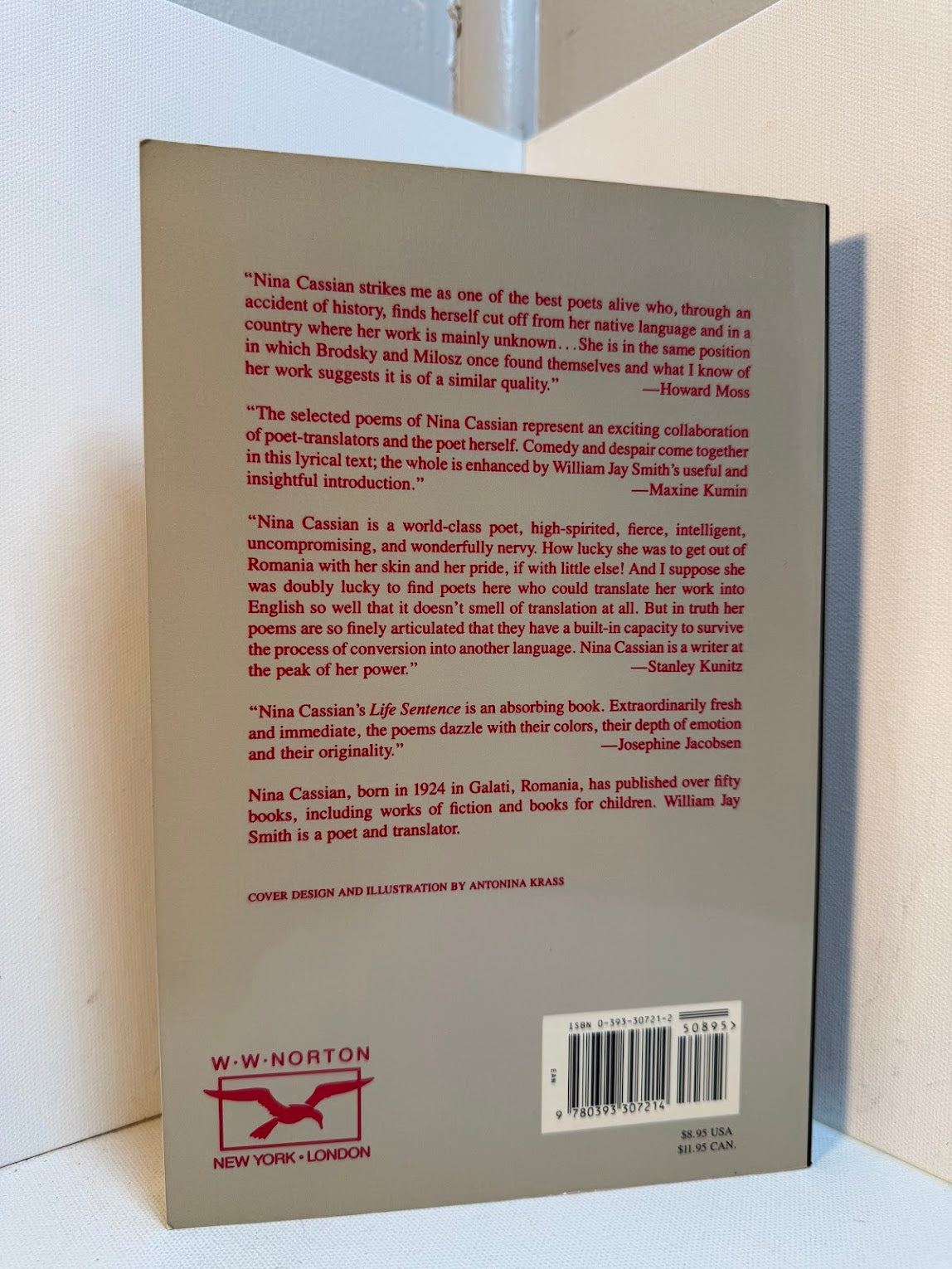 Life Sentences by Nina Cassian