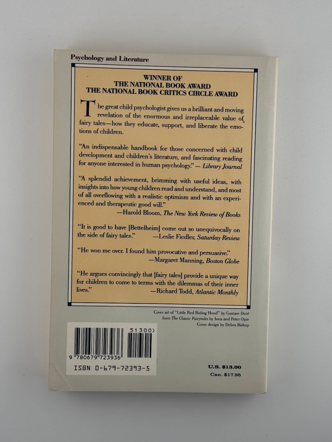 The Uses of Enchantment by Bruno Bettelheim