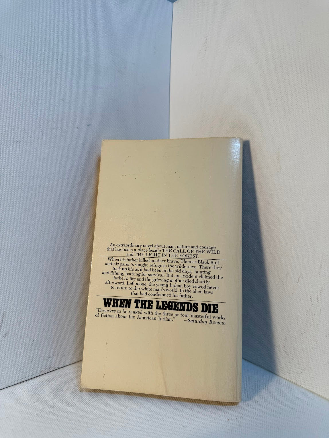 When the Legends Die by Hal Borland