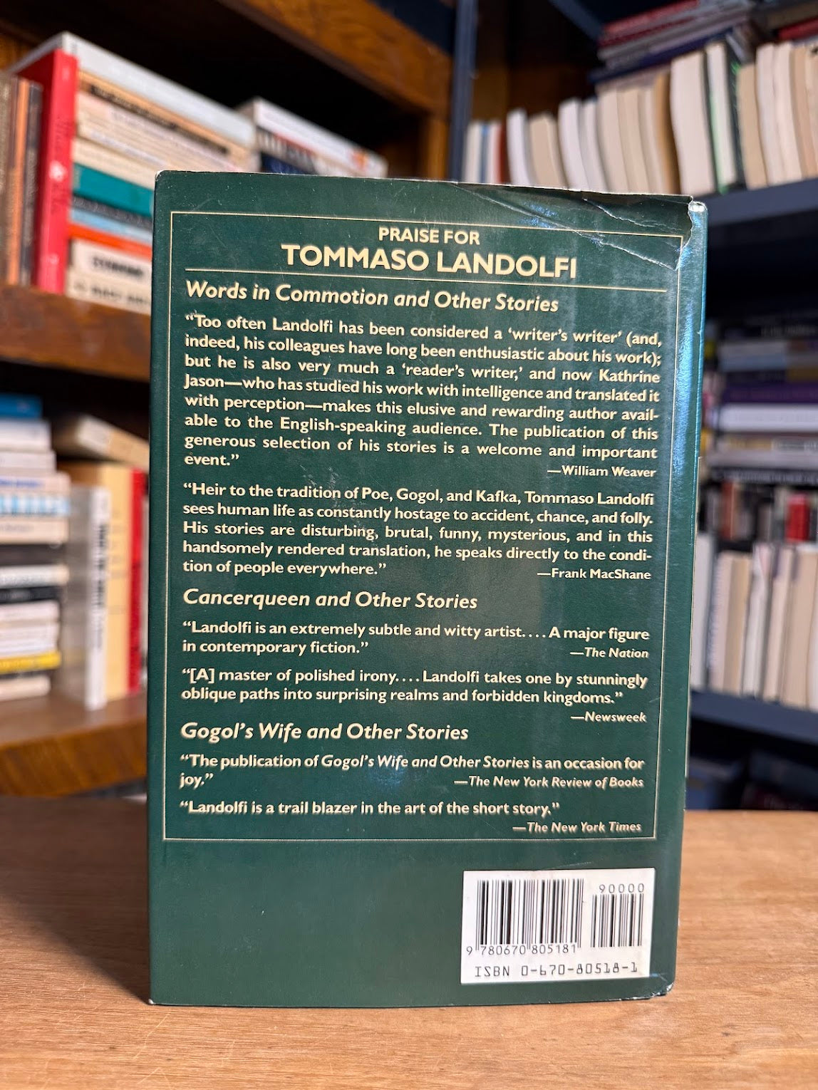Words in Commotion by Tommaso Landolfi