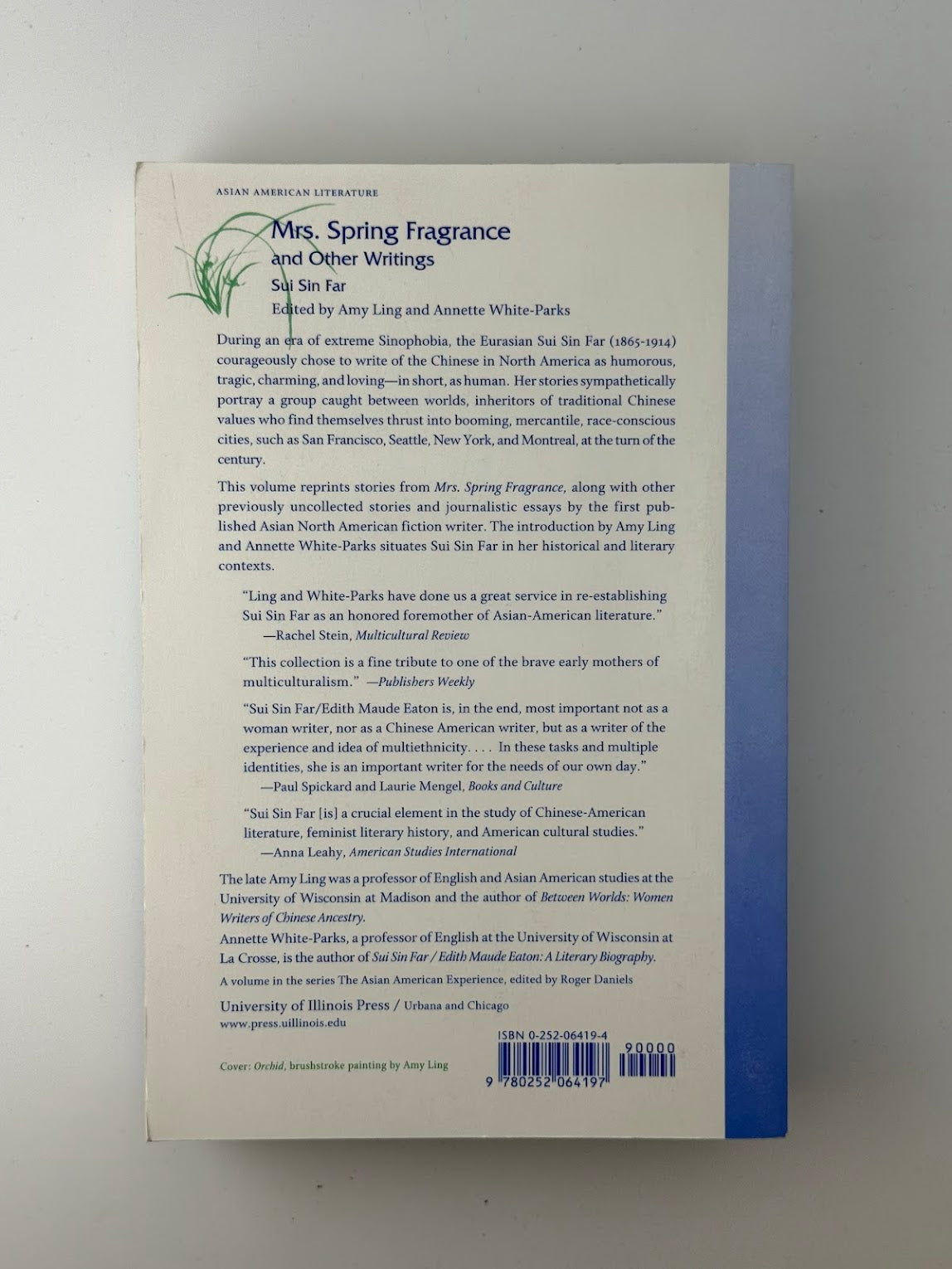 Mrs. Spring Fragrance and Other Writings by Sui Sin Far