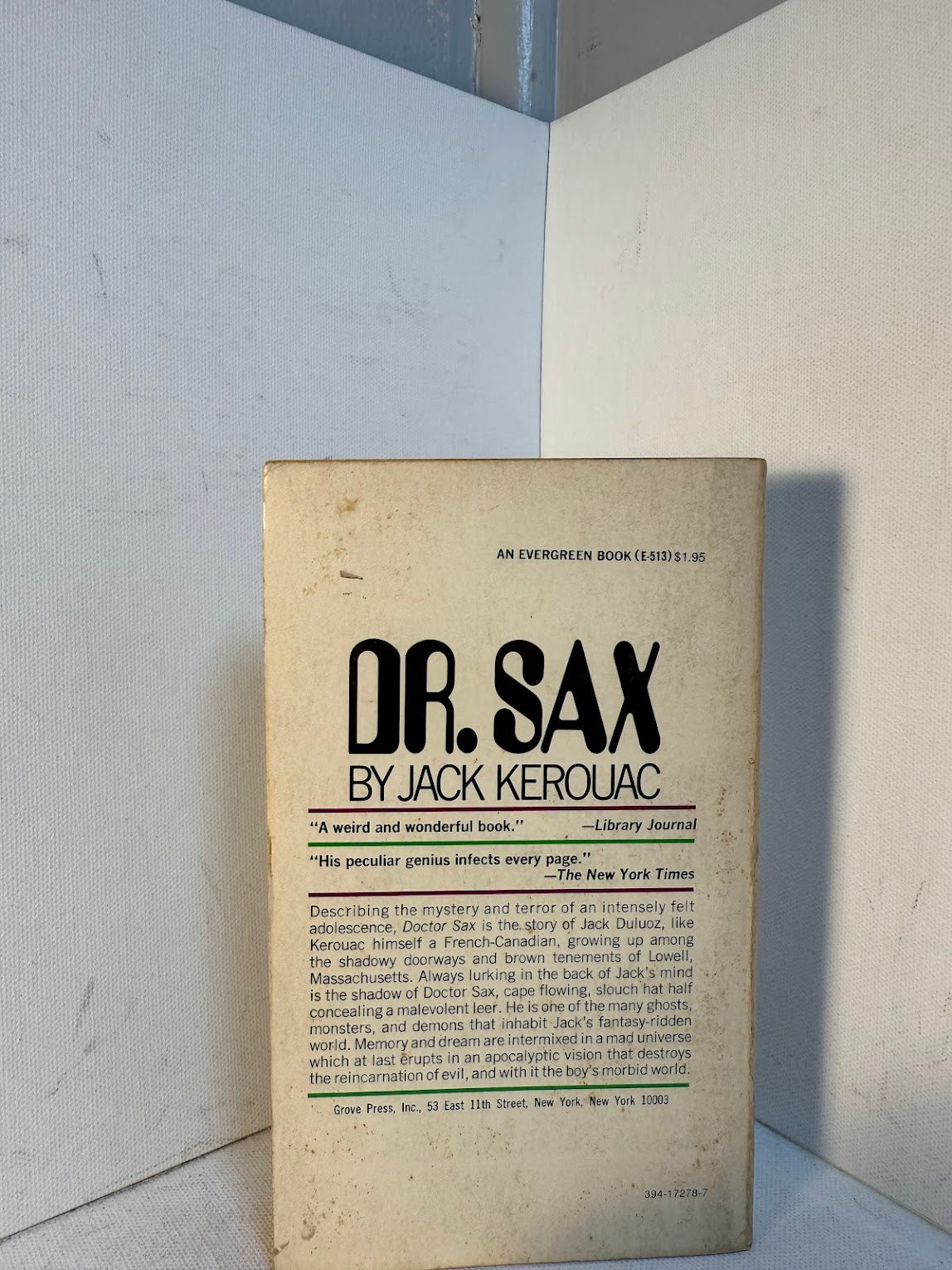 Dr. Sax by Jack Kerouac
