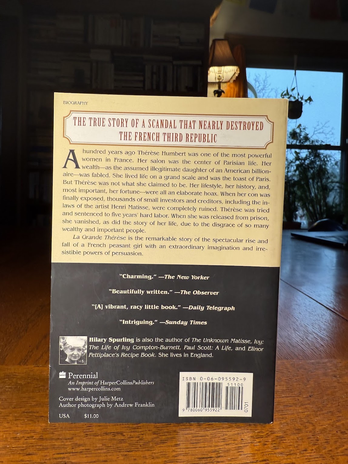 La Grande Therese by Hilary Spurling