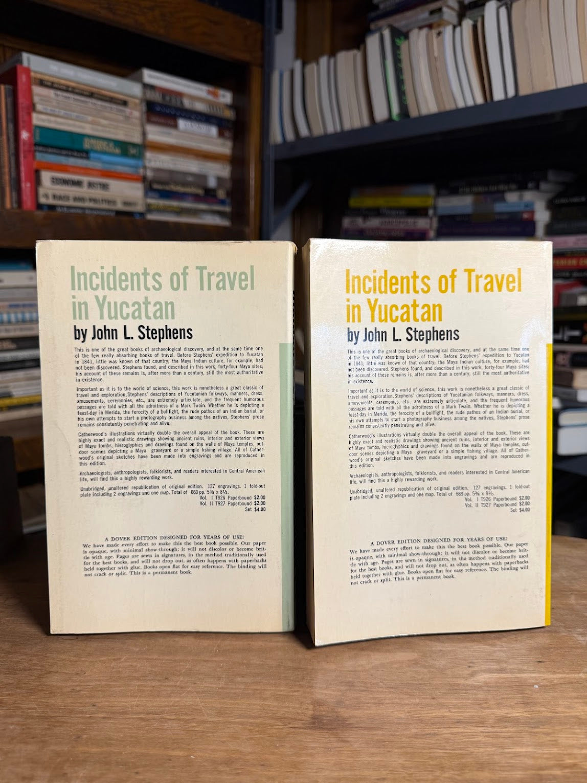 Incidents of Travel in Yucatan by John L. Stephens