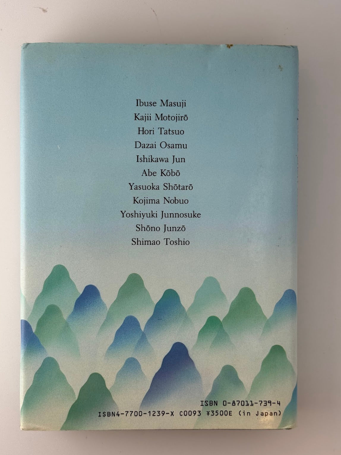 The Showa Anthology edited by Van C. Gessel and Tomone Matsumoto
