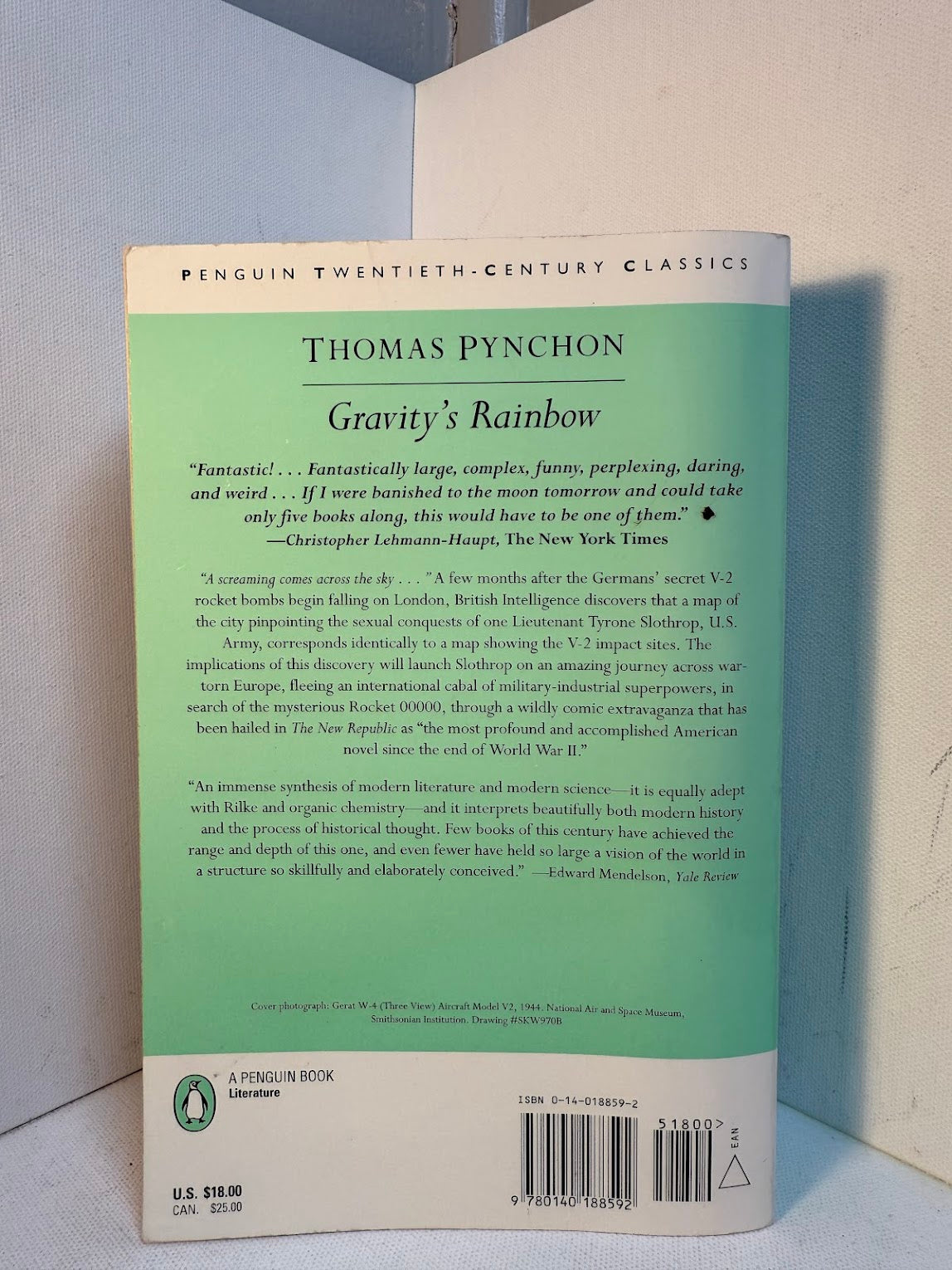 Gravity's Rainbow by Thomas Pynchon