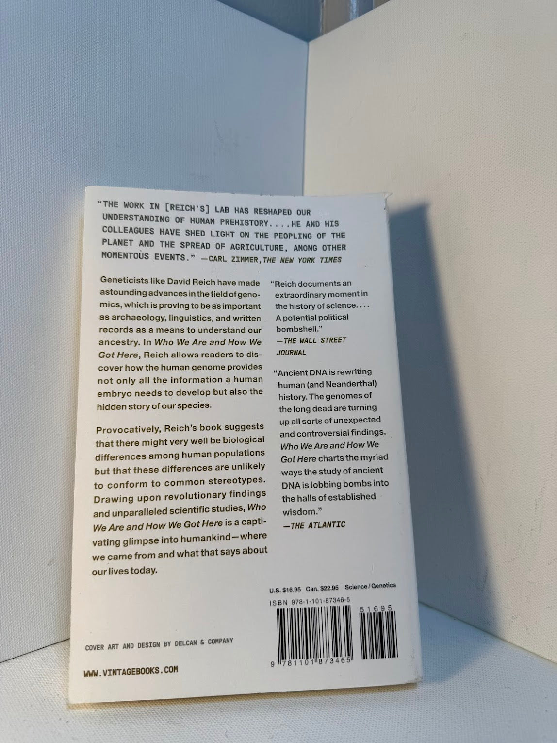 Who We Are and How We Got Here by David Reich