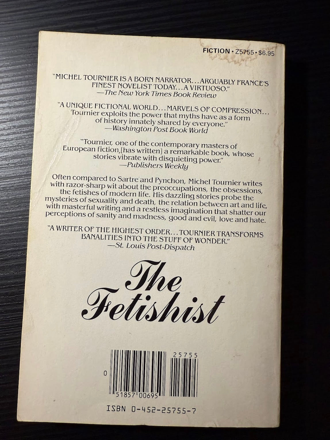The Fetishist by Michel Tournier
