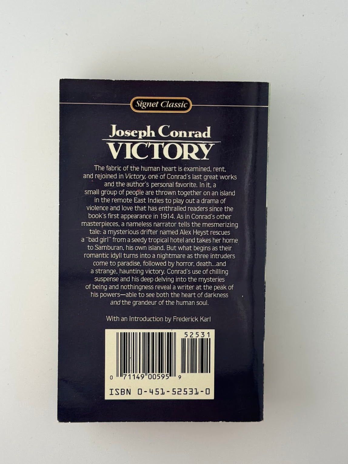 Victory by Joseph Conrad