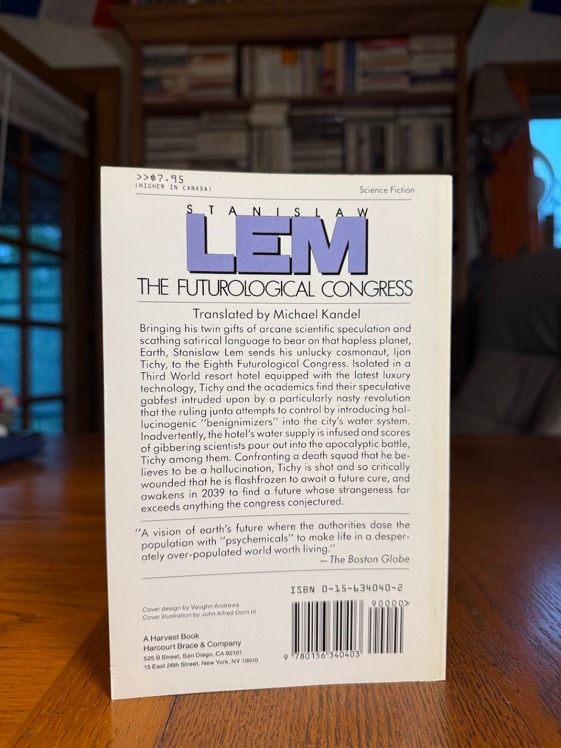 The Futurological Congress by Stanislav Lem