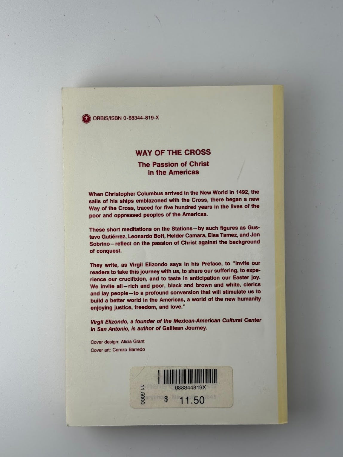 The Way of the Cross edited by Virgil Elizondo