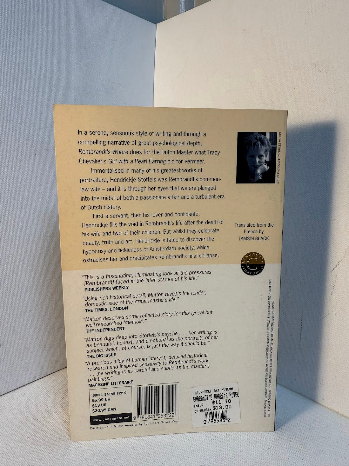 Rembrandt's Whore by Sylvie Matton