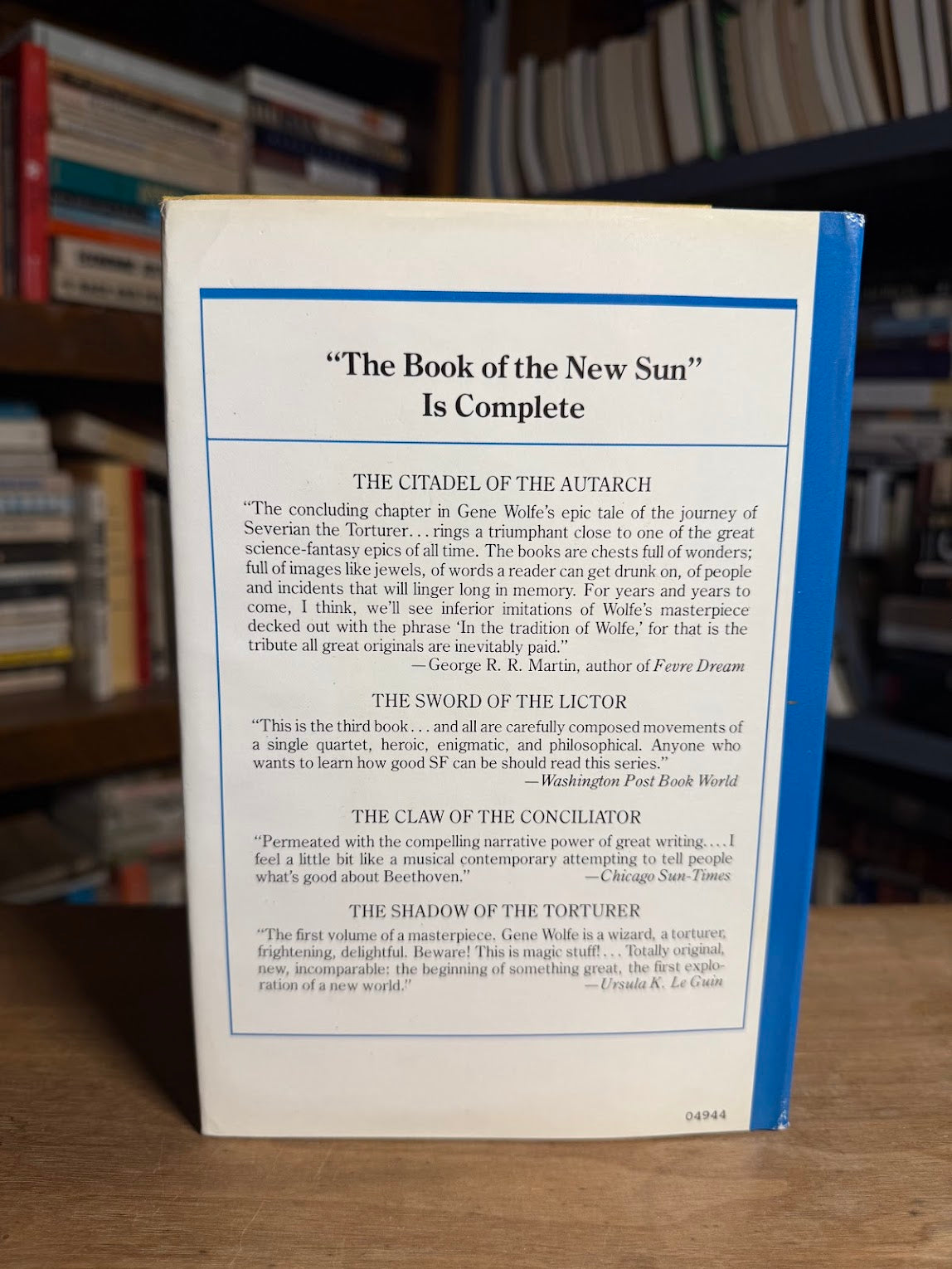 The Claw of the Conciliator and The Citadel of the Autarch by Gene Wolfe