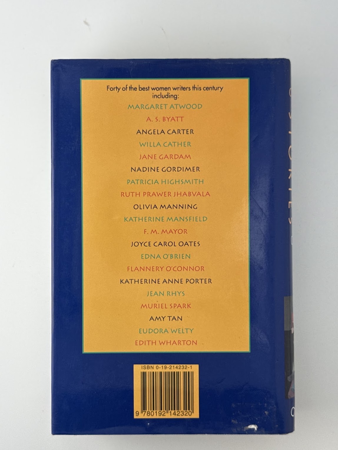 The Oxford Book of Modern Women's Stories edited by Patricia Craig