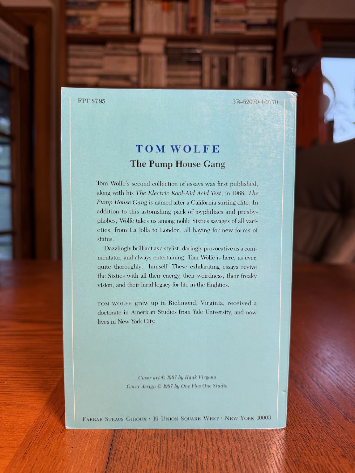 The Pump House Gang by Tom Wolfe