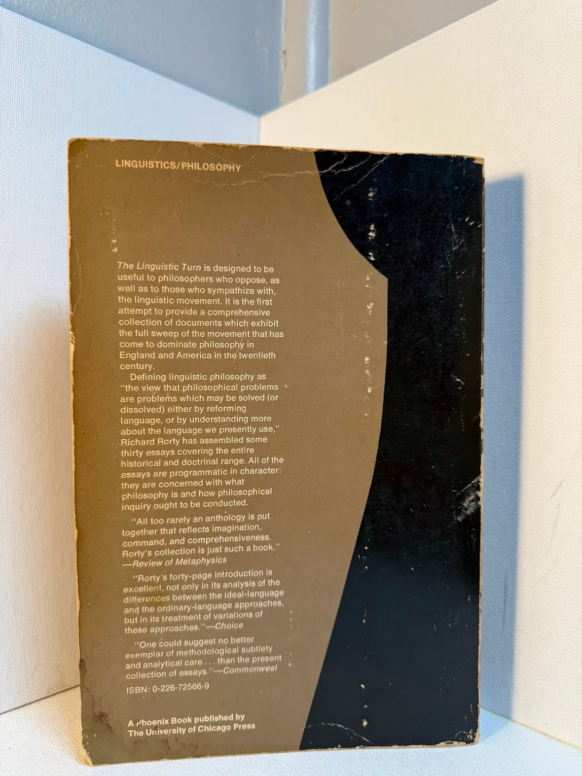 The Linguistic Turn edited by Richard Rorty