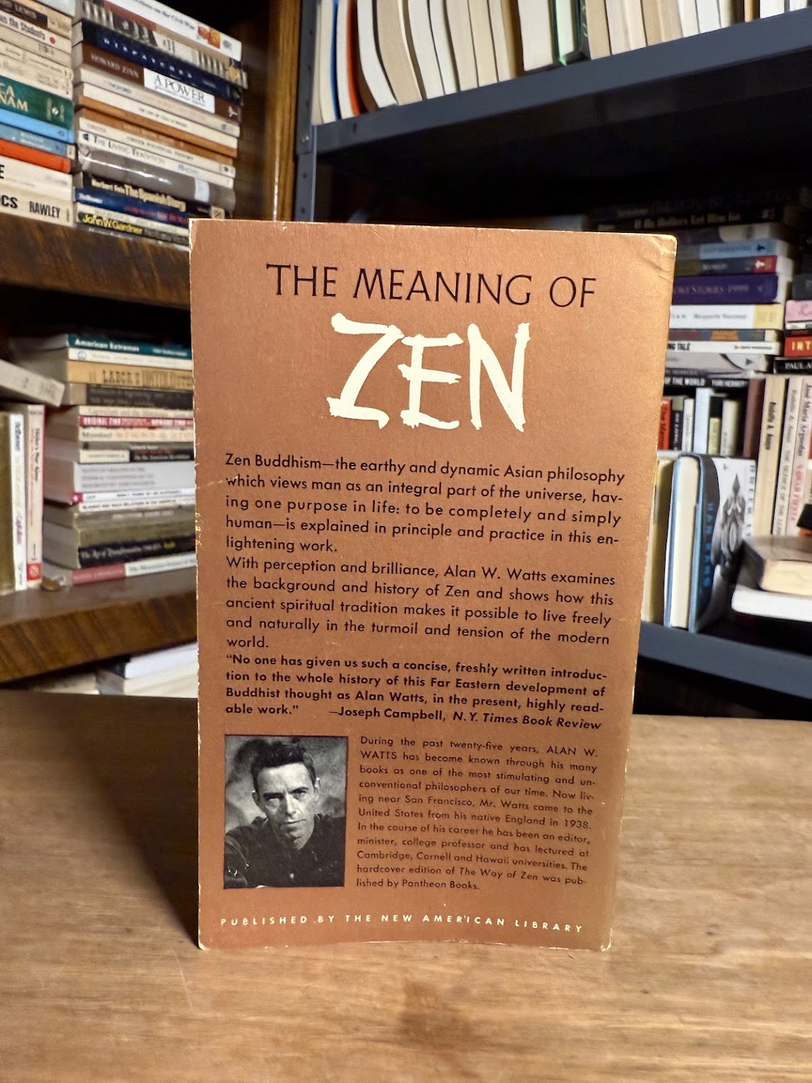 The Way of Zen by Alan W. Watts