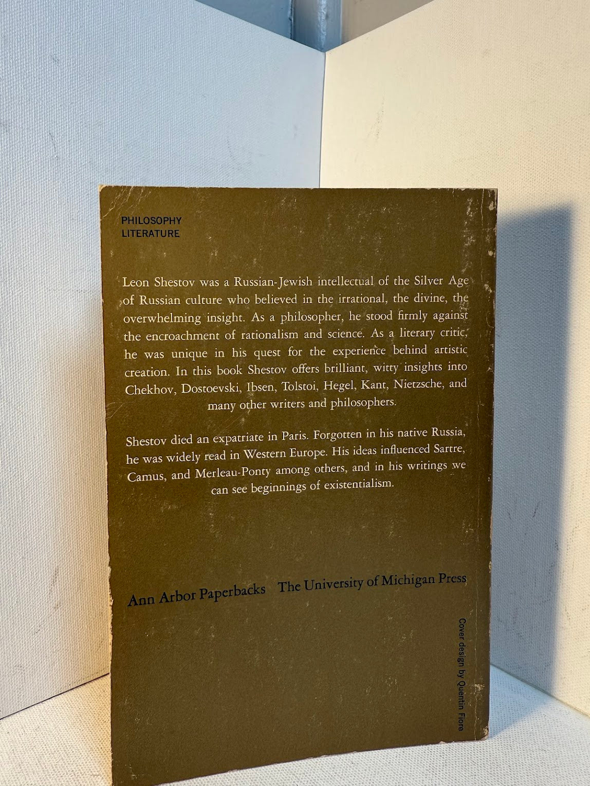 Chekhov and Other Essays by Leon Shestov