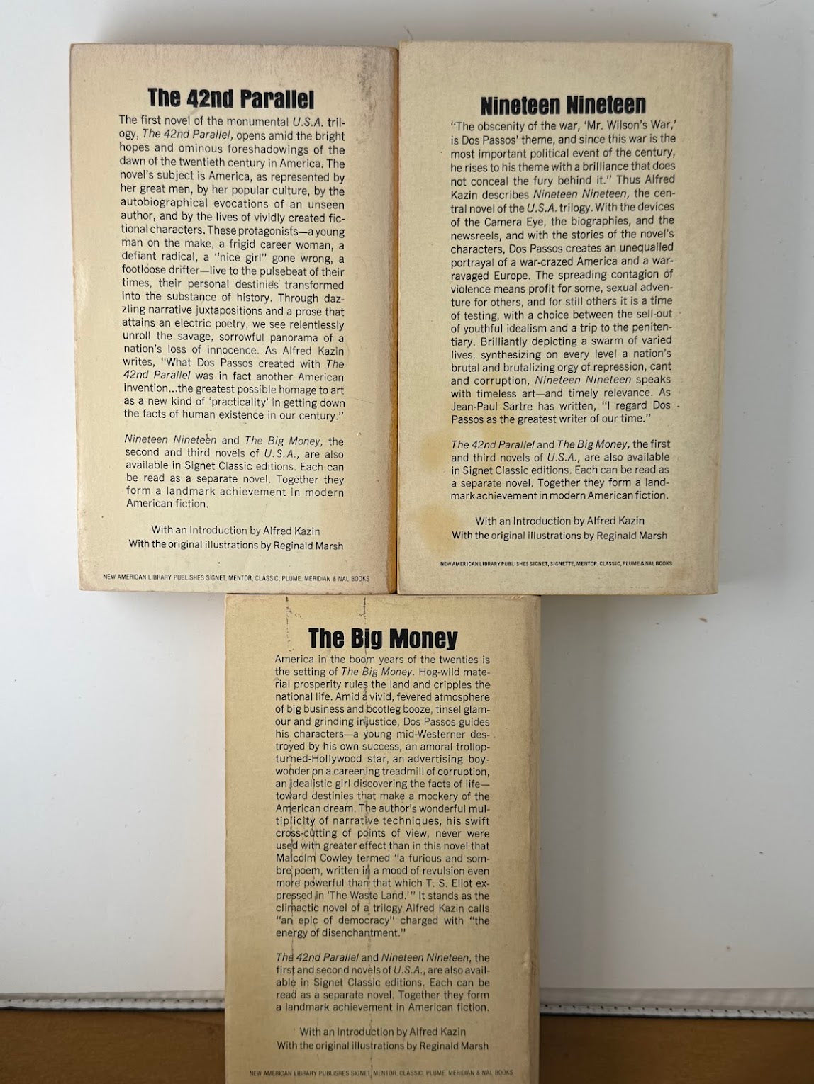 U.S.A. Trilogy by John Dos Passos