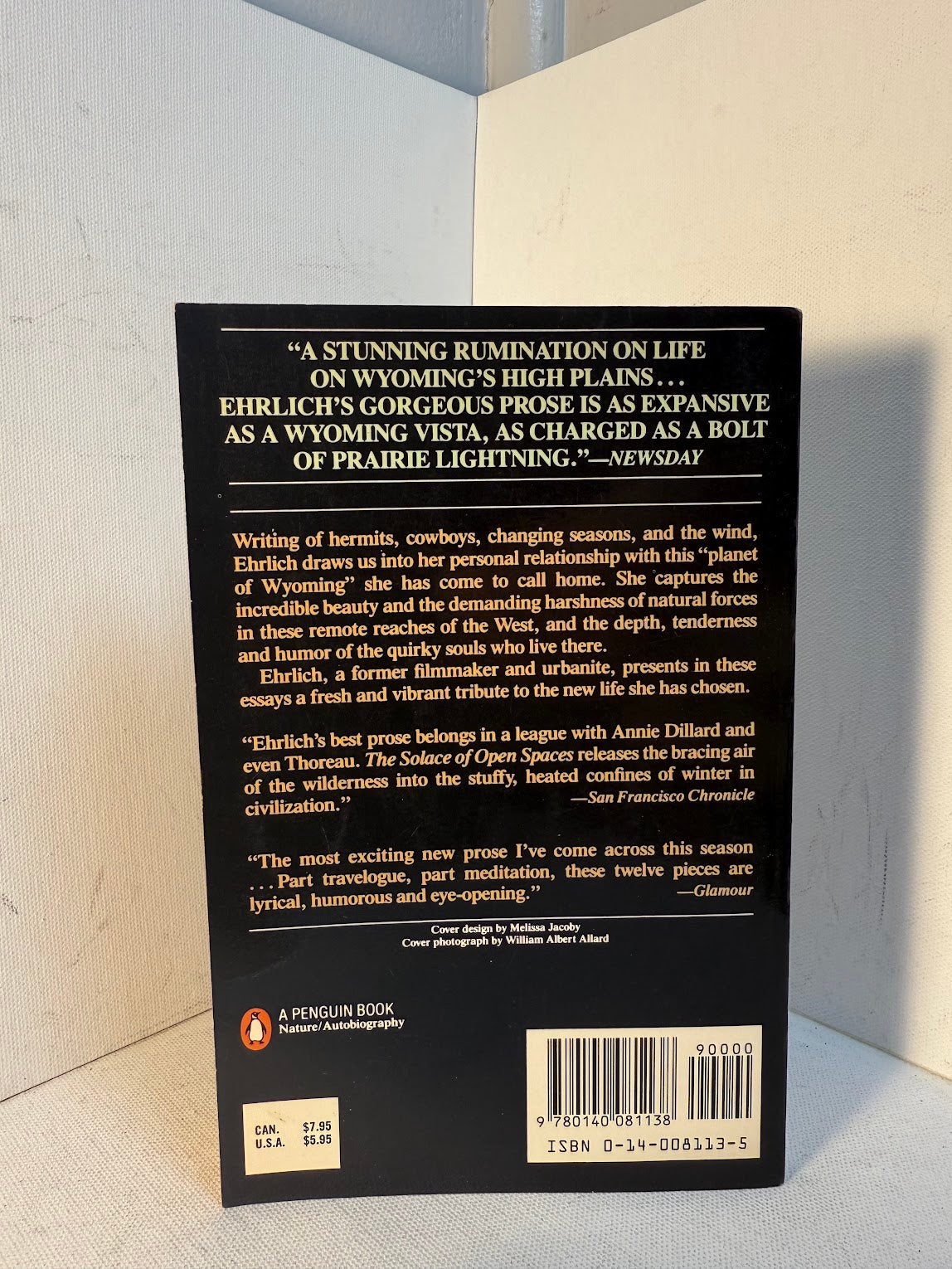 The Solace of Open Spaces by Gretel Ehrlich